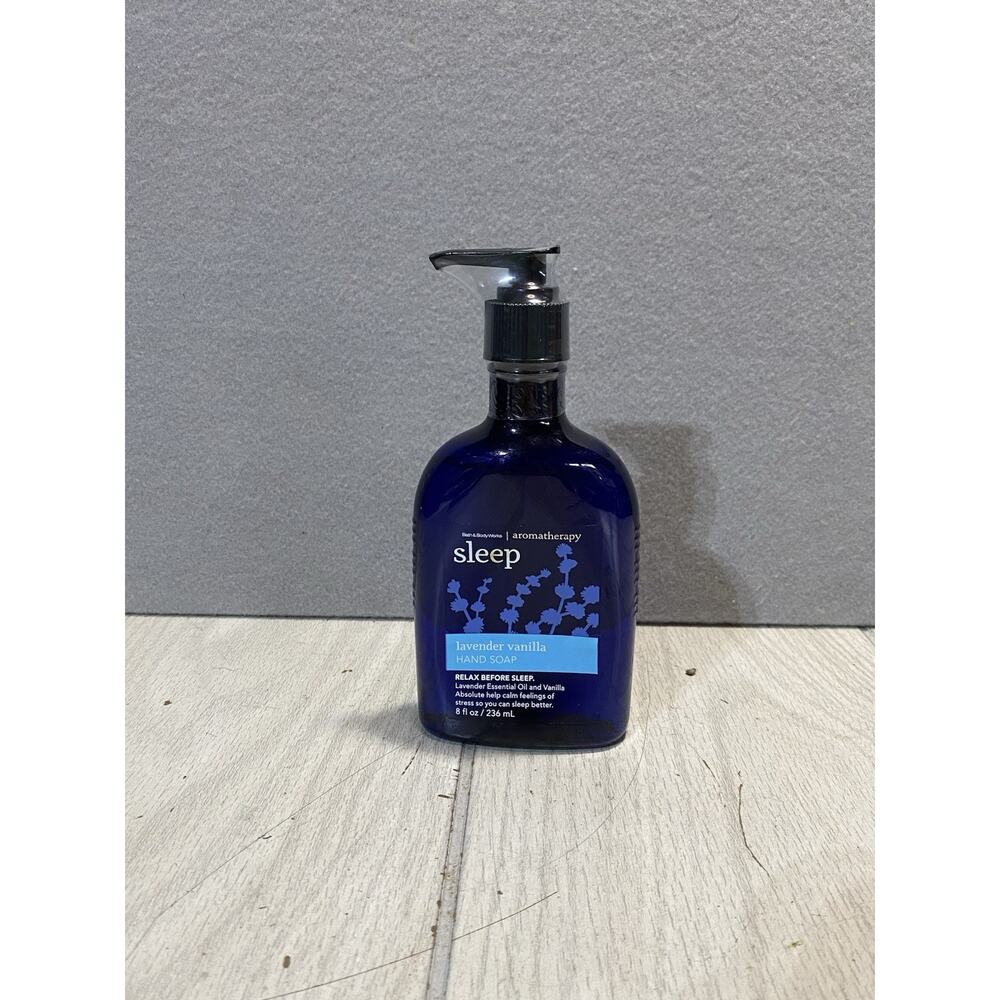 Bath & Body Works Aromatherapy Sleep Lavender Vanilla 8oz Hand Soap New Pump